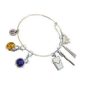 Bangle Charm Dentist Assistant Tech Bracelet Silver Tone